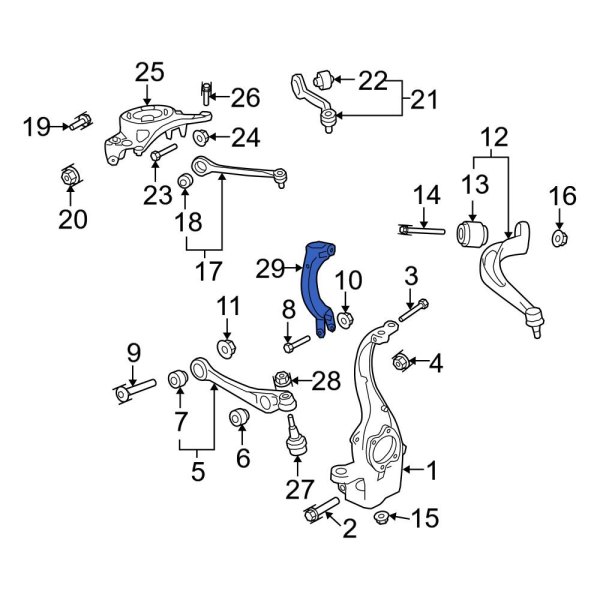 Suspension Strut Fork