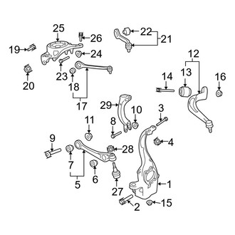 Audi OE - Front Suspension - Suspension Components (Coupe)