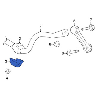 Audi OE - Suspension Stabilizer Bar Bracket
