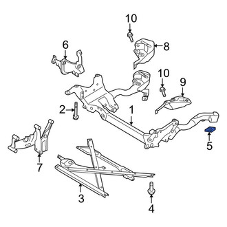 Audi OE - Suspension Crossmember Nut