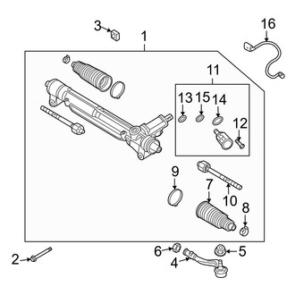 Audi OE - Steering Gear & Linkage (Coupe)