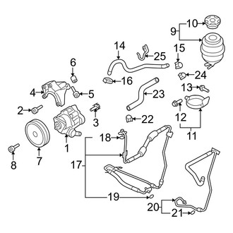 Audi OE - Steering Gear & Linkage - Pump & Hoses (3.2L)