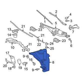 Audi OE - Washer Fluid Reservoir
