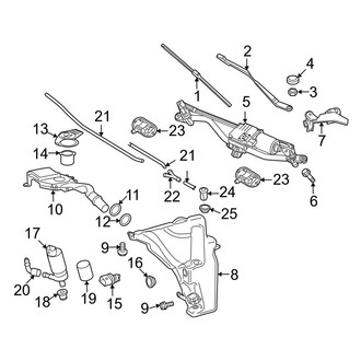 Audi OE - Windshield - Wiper & Washer Components (Coupe)