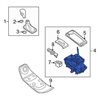 Audi OE - Automatic Transmission Shift Lever