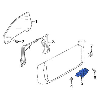 Audi OE - Front Left Window Motor