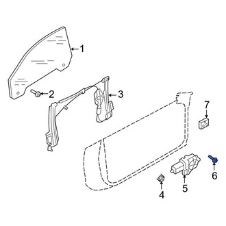 Audi OE - Window Regulator Motor Bolt