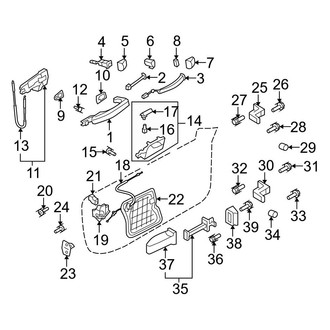 Audi OE - Door - Lock & Hardware