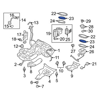 Audi OE - Fuel Pump Gasket