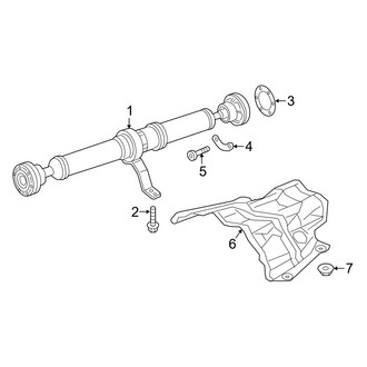 Audi OE - Rear Suspension - Drive Shaft