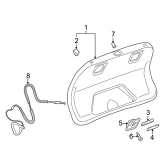 Audi OE - Trunk Lid - Interior Trim