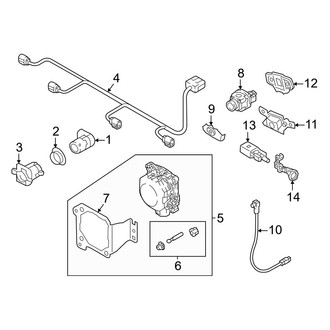 Audi OE - Front Bumper & Grille - Electrical Components
