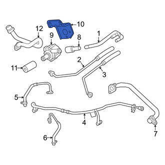 Audi OE - Engine Water Pump Bracket