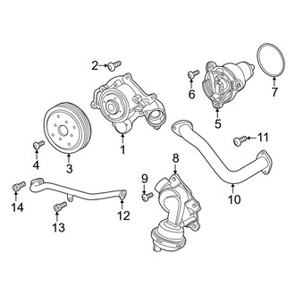 Audi OE - Cooling - Water Pump (Main)