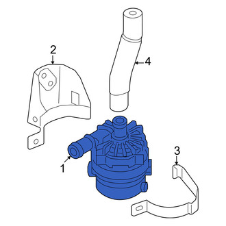 Audi OE - Left Engine Auxiliary Water Pump