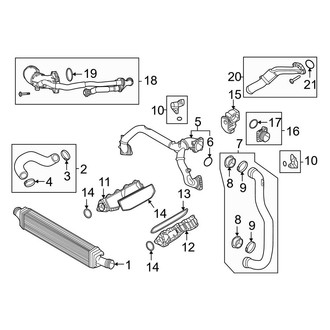 Audi OE - Cooling - Intercooler (Coupe)