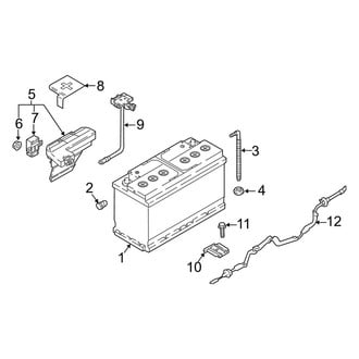 Audi OE - Electrical - Battery (12 Volt, Main), (Coupe)