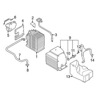 Audi OE - Electrical - Battery (12 Volt Auxiliary), (Premium / Premium Plus / Prestige Coupe)
