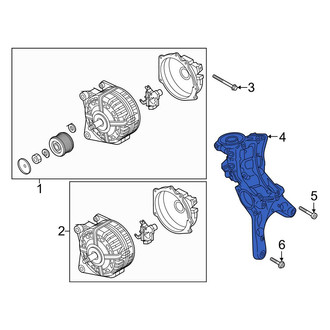Audi OE - Alternator Bracket