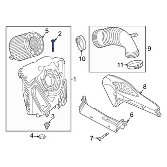 Audi OE - Air Filter Housing Bolt