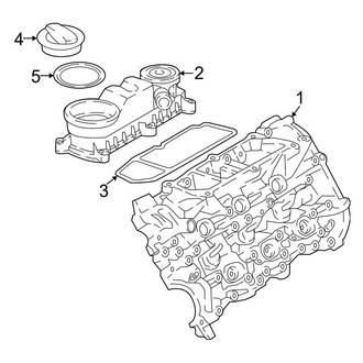 Audi OE - Engine / Transaxle - Valve & Timing Covers