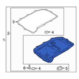 Audi OE - Transmission Oil Pan