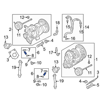 Audi OE - Turbocharger Boost Pressure Relief Valve