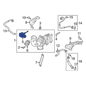 Audi OE - Turbocharger Wastegate Actuator