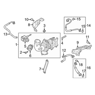 Audi OE - Engine / Transaxle - Turbocharger & Components (Coupe)