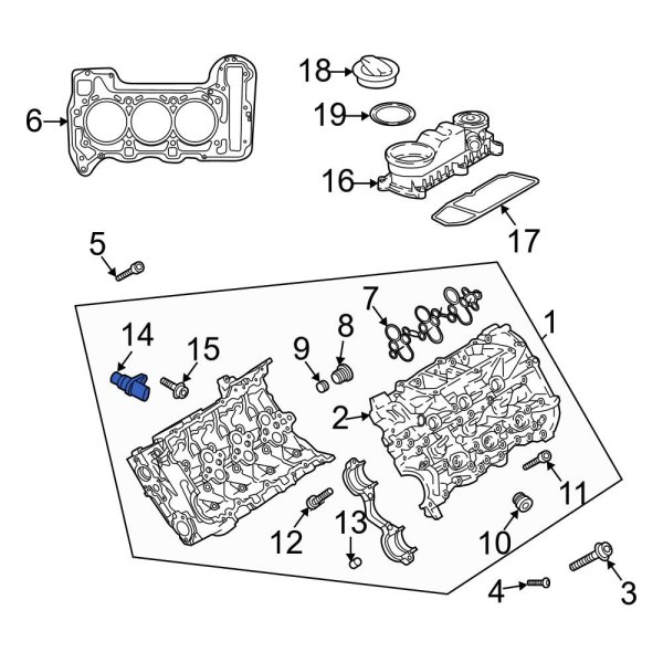 Engine Camshaft Position Sensor