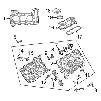 Audi OE - Engine / Transaxle - Valve & Timing Covers (Coupe)