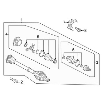 Audi OE - Front Suspension - Drive Axles (Premium / Premium Plus / Prestige Coupe)