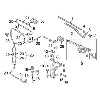 Audi OE - Windshield - Wiper & Washer Components (Coupe)