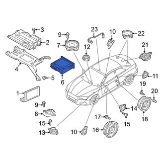 Audi OE - GPS Navigation Control Module