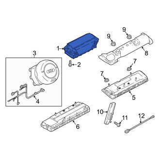 Audi OE - Upper Instrument Panel Air Bag