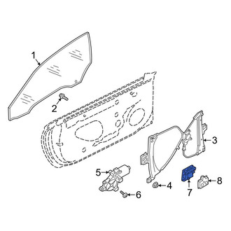 Audi OE - Front Right Door Control Module