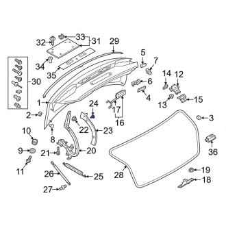 Audi S5 Trunk & Tailgate Hardware — CARID.com