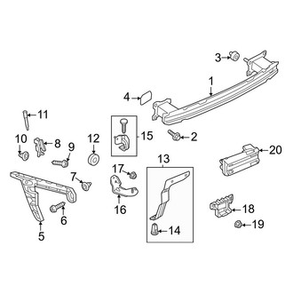 Audi OE - Rear Bumper - Bumper & Components (With S-Line Package, Mount Components), (Premium / Premium Plus / Prestige)