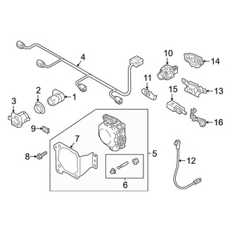 Audi OE - Front Bumper & Grille - Electrical Components