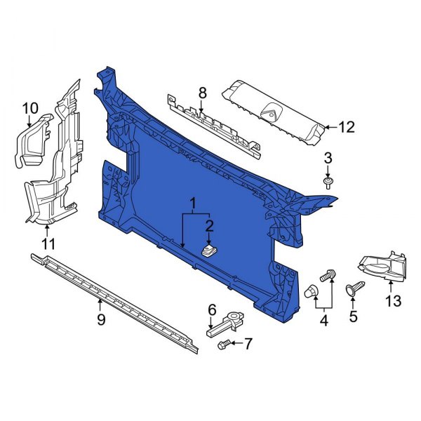 Radiator Support Panel