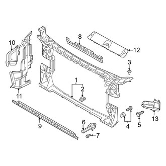 Audi OE - Radiator Support