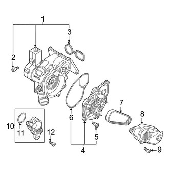 Audi OE - Cooling - Water Pump