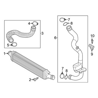 Audi OE - Cooling - Intercooler (Premium / Premium Plus / Prestige DPAA Engine)