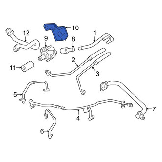 Audi OE - Engine Water Pump Bracket