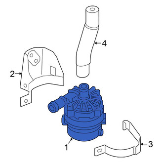Audi OE - Left Engine Auxiliary Water Pump