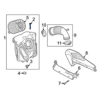 Audi OE - Air Filter Housing Bolt