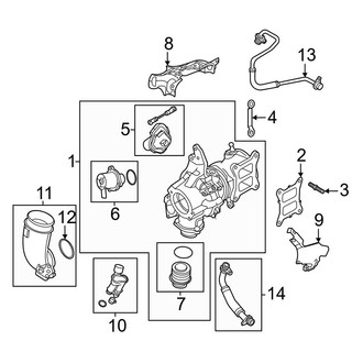 Audi OE - Engine / Transaxle - Turbocharger & Components