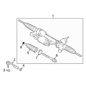 Audi OE - Outer Rack and Pinion Bellows Clamp