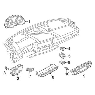 Audi OE - Instrument Panel - Cluster & Switches
