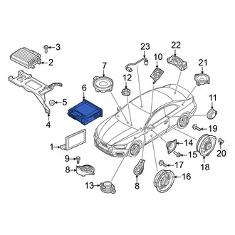Audi OE - Radio Control Unit